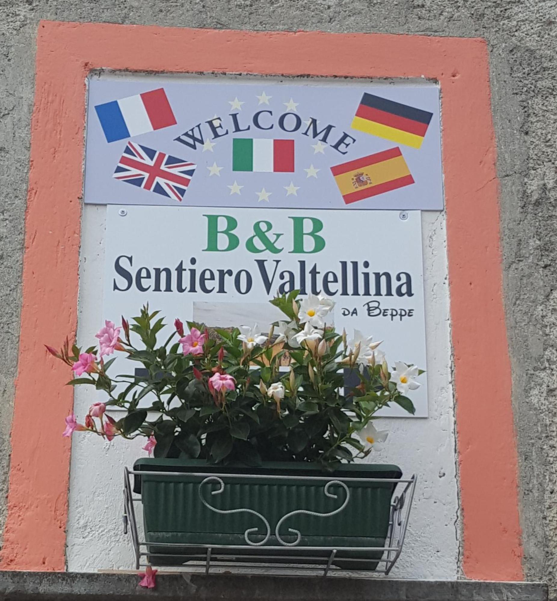 B & B Sentiero Valtellina Castello dell'Acqua 外观 照片